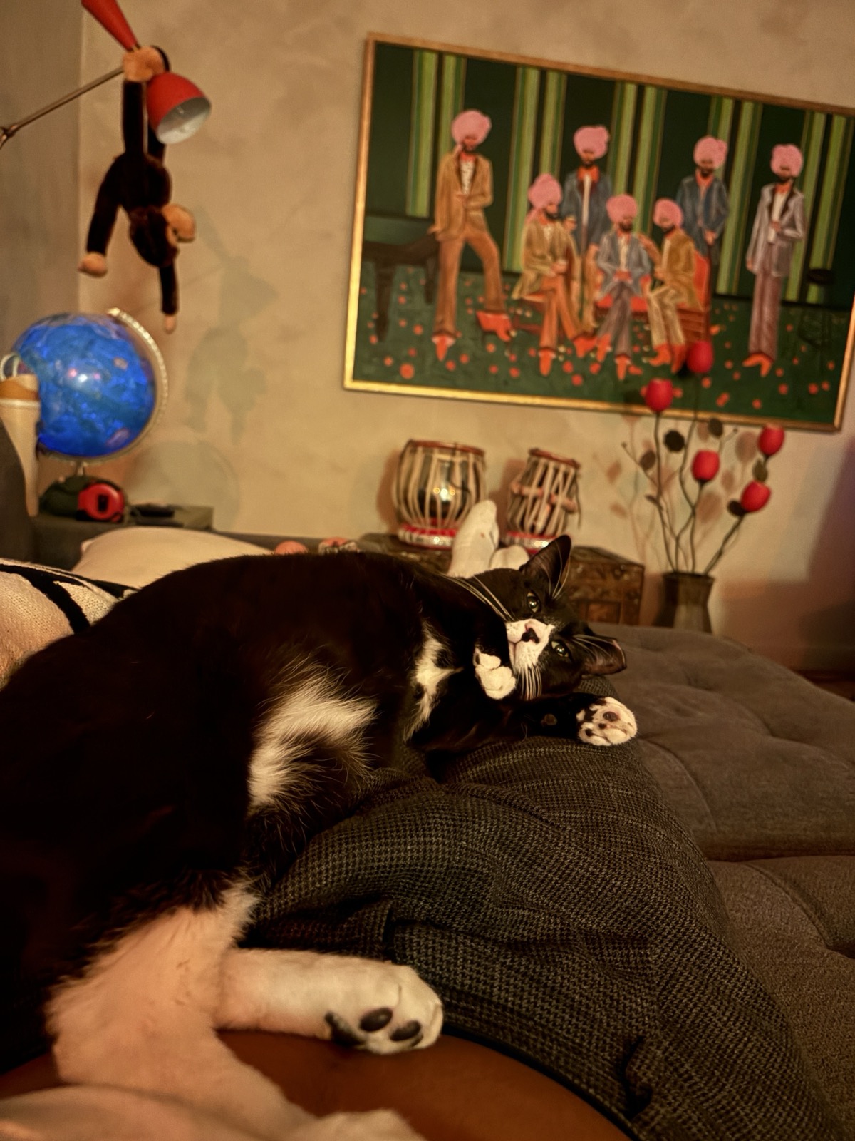 A happy moment with Fio.